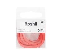 Itoshii Pack 3 Cordons 28cm Rose Fluo