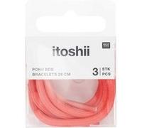 Itoshii Pack 3 Cordons 28cm Rose Fluo