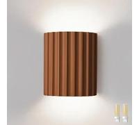 ITOSUI Applique Murale G9, Spot indirect en résine Blanche 3000K pour Salon, Vert (Marron)