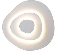 ITOSUI Applique Murale géométrique LED en métal Blanc, luminaire d'intérieur irrégulier, éclairage 6000K, idéal pour Salon et Chambre, Style Luxueux.