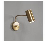 ITOSUI Applique Murale LED Moderne et pivotante, idéale pour Une Chambre, Un Bureau, la Lecture, Un Couloir ou Un escalier. Applique Murale dorée, plafonnier.