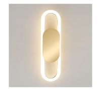 ITOSUI Applique Murale LED Moderne, luminaire Ovale en Silicone à intensité Variable, Design Nordique - 3 Couleurs Disponibles pour Couloir
