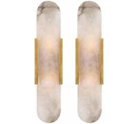 ITOSUI Ensemble de 2 Appliques murales Modernes en marbre pour Chambre à Coucher, Salon, Table de Chevet, Couloir : luminaires décoratifs