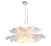 ITOSUI Lustre LED à Fleur Romantique et Chaude à tête Unique, Lustre en Acrylique Moderne pour Chambre à Coucher, Salon, Couloir, Mariage, 50 cm (19,7 Pouces) - Lumière Chaude