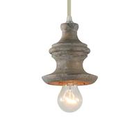 ITOSUI Petite Suspension bohème pour îlot de Cuisine, Style Campagne française, Suspension Rustique Vintage en Bois pour Salle à Manger, Chambre d'enfant ou Salle de Bain. Lustre Rustique en Bois.