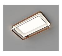 ITOSUI Plafonnier Imitation Bois de Noyer - Décoration élégante pour Salon, Chambre, Salle à Manger et Chambre d'enfant - Éclairage raffiné pour intérieurs Modernes