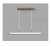 ITOSUI Plafonnier Imitation Bois de Noyer pour Salon, Chambre et Salle à Manger - Luminaire décoratif élégant pour Chambres d'enfants et intérieurs de Maison