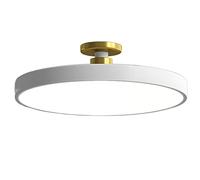 ITOSUI Plafonnier LED Moderne, Lampe Semi-encastrée en Acrylique à 3 Couleurs changeantes pour Salon, Chambre, Salle à Manger - Éclairage élégant et écoénergétique