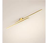 ITOSUI Plafonnier linéaire LED Moderne - Lampe Minimaliste à Fixation en F pour Couloir - Lustre à Longue Bande pour Salon, Chambre, Couloir, Cuisine - Solution d'éclairage élégante