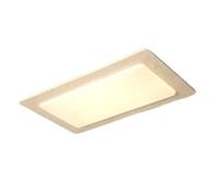 ITOSUI Plafonnier rectangulaire Moderne en travertin, en Pierre Naturelle, encastré, éclairage LED 3 Couleurs dimmable, Style Minimaliste, pour Chambre, Salon ou Bureau.