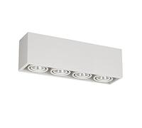 ITOSUI Spot LED encastré au Plafond, éclairage d'accentuation en saillie, luminaire en Aluminium Blanc, Spots directionnels Anti-éblouissement COB pour Chambre ou Salon