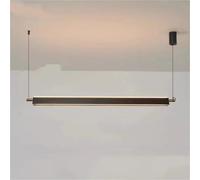 ITOSUI Suspension LED Moderne - Luminaire Minimaliste en Aluminium pour Bureau, Espace de Travail, îlot Central et Salle à Manger - Double éclairage vers Le Haut et vers Le Bas