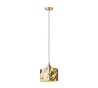 ITOSUI Suspension Minimaliste en Laiton avec culot E27/E26 - Abat-Jour Moderne à Une Seule tête pour Couloir, Chambre d'hôtes et Bar (13 cm)