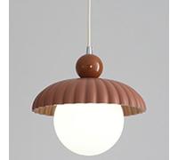 ITOSUI Suspension Moderne en Forme de Pomme de pin à Hauteur rétractable, Mini-Applique Murale crème en Acrylique Blanc Laiteux pour Chambre, Chevet, Hall d'entrée, Couloir, Cuisine, évier