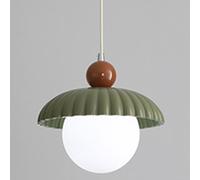 ITOSUI Suspension Moderne en Forme de Pomme de pin à Hauteur rétractable, Mini-Applique Murale crème en Acrylique Blanc Laiteux pour Chambre, Chevet, Hall d'entrée, Couloir, Cuisine, évier