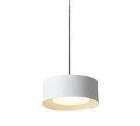 ITOSUI Suspension Moderne et Minimaliste à Hauteur réglable, LED 6 W, diamètre 15 cm, Noir et Blanc, idéale pour Un îlot de Cuisine, Une Salle à Manger, Une Chambre à Coucher ou Une Table de Chevet.