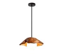 ITOSUI Suspension Vintage en Verre de Style Wabi Sabi avec Douille G9 réglable pour Chambre et Salle à Manger