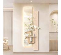 ITOSUI Vase hydroponique 3D avec Plantes Vertes et LED, décoration Murale, Peinture de Paysage sculptée et Lumineuse pour Salon ou Couloir d'hôtel