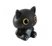 ITOTAL Grande Tirelire Chat Noir