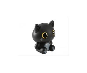 ITOTAL Grande Tirelire Chat Noir