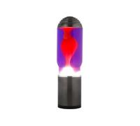 ITotal XL2193 Lampe ADA à Lave avec Base Gris Foncé, Liquide Violet et Cire Blanche