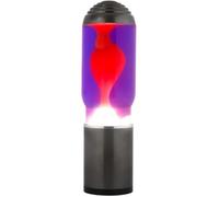 ITotal XL2193 Lampe ADA à Lave avec Base Gris Foncé, Liquide Violet et Cire Blanche