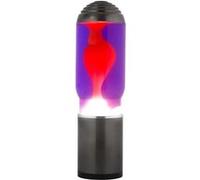 ITotal XL2193 Lampe ADA à Lave avec Base Gris Foncé, Liquide Violet et Cire Blanche