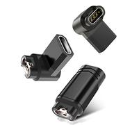 Itramax Adaptateur USB C vers Garmin 3Pack,90 Degrés Câble Watch Chargeur Type C Connecteur pour Garmin Montre Fenix 8 7 7X 6 6S E,Venu Sq,Epix,Forerunner 965 255 55 165 45,Enduro 3 2,Vivoactive 5 4S