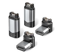 Itramax Adaptateur USB C vers Garmin 4Pack,90 Degrés Câble Watch Chargeur Type C Connecteur pour Garmin Montre Fenix 6X 7 7S 7X,Forerunner 245 255 265 955,Instinct,Approach S70,Venu X1,Vivoactive 3 4
