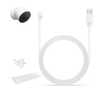Itramax Câble Plat pour Google Nest Cam (Batterie) 2e Génération 3M/10FT