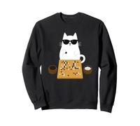 itreChat Jeu de Go Baduk Weiqi Lunettes Stratégie Plateau Sweatshirt