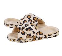 ITRHJTGP Chausson Femme Confort Chaussons Four Seasons for femmes, chaussures plates, sandales, bout ouvert, en coton, décontractées, for l'intérieur(Brown,38(9.2 inch))