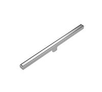 ITRHJTGP Grille Caniveau Couvercle de Drain Sol en Acier Inoxydable 304, Gris métallisé, Bande Drainage, Lavalory, Salle Bains, Douche, Long linéaire pour caniveau de Drainage(Brushed Nickel,900mm)