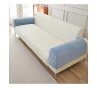 ITRHJTGP Housse Accoudoir Canapé 1Set/2pcs Couch Stretch Soft Jacquard Arm Covers Armrest for Sofa - Protect Your Furniture and Enhance Home Decor(Blue)