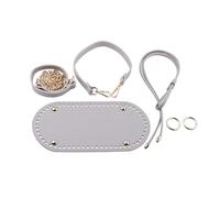 ITRHJTGP Kit DIY pour Fabriquer des Sacs en Cuir Ensemble de 7 pièces matériel Couverture à Rabat inférieur Sac Fait la Main, Sangles d'épaule for Sacs Tricoter, bandoulière(Gary Bucket Bag)