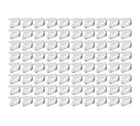 ITRHJTGP Pince Nappe Exterieur Pince à Nappe en Acier Inoxydable, Support de Table for fête, Mariage, Promenade, Couverture de Pique-Nique, décor(B-80PCS)