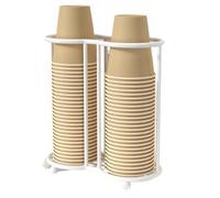 ITRHJTGP Support De Couvercle De Gobelet En Papier Kitchen Paper Cup Holder Cups Picker Multifunctional Desktop Storage Rack Household Coffee pour station de café(Color2)