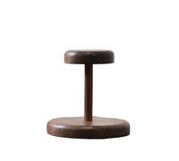 ITRHJTGP Support De Couvercle De Gobelet En Papier Solid Walnut Cup Dispenser Vertical Paper Coffee Holder Kitchen Countertop Organizer Modern Storage Rack pour station de café(Single cup holder)