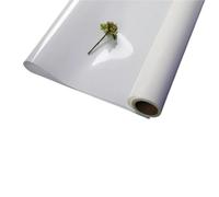 ITRHJTGP Tapis Mariage Tapis Miroir en Plastique for allée de Mariage, Accessoires for Piste Danse pour Magasin(Milky White,30.0M,1.5M)