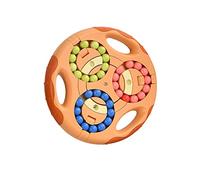 itrimaka Magic Bean Cube Toys Rotating Rainbow Ball Perles infinies Jeu de Puzzle Soulagement du Stress Jouets intellectuels, Jouets sensoriels de décompression créatifs Éducatifs Coordination