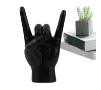 itrimaka Sculpture à Main You Rock,Statue à Main Rock and Roll,Statues de Doigt de Sculpture à la Main | Sculpture de Main de Geste Classique-Statue de Main, Signe de Main Je t'aime, décoration de la