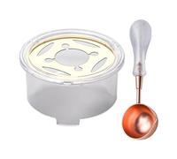 itrimaka Tampon de Cire à cacheter, réchauffeur de Sceau de Cire | Poêle Chauffant pour Pot de Fusion de Sceau de Cire avec cuillère | Kit de tampons de Cire à cacheter pour Cartes d'invitation