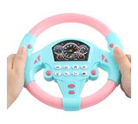 itrimaka Volant pour - Jouet simulateur de Volant simulé avec lumière et Son - Jouet d'apprentissage développemental, Jouet de Conduite Amusant pour l'enseignement, garçons et Filles âgés de 3 Ans