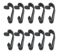 ITROLLE Lot de 10 Crochets de Rechange pour Cages pour Chiens Noir pour Cages pour Chiens