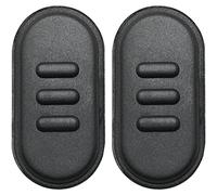 ITROLLE Lot de 2 boutons PTT noirs pour Motorola A10 A12 A10D CP110 Radio bidirectionnelle