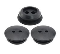 ITROLLE Lot de 3 œillets de réservoir de carburant en caoutchouc de 23 mm avec double trous pour HHomelite 560878002 Toro 51944 51945 51954 51955 51974 51975 Shindaiwa Kawasaki MTD Ryobi Trimmer Weed