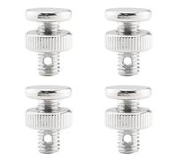 ITROLLE Lot de 4 systèmes de suspension pour photos - Rail de guidage photo - Système de corde de suspension - Câble métallique suspendu pour tableau - Écrou à tête ronde pour la maison ou le bureau