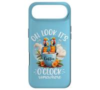 It's 5 Oclock Somewhere Drinking Parrot Coffee O Clock Time Coque pour iPhone Air