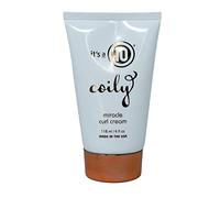 It's a 10 Coily Miracle Curl Cream Definition Shine Crème coiffante non grasse pour cheveux bouclés et ondulés Ingrédients naturels 118 ml