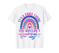 It's A Abba Thing You Wouldn't Understand Funny Abba Name T-Shirt Graphique avec Valeur, Homme, Blanc, L